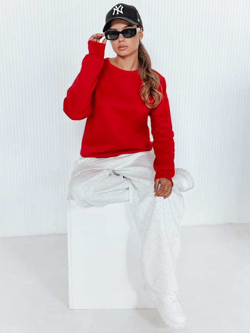 Ženska jopa brez kapuce FASHION II Barva rdeča DSTREET BY0147