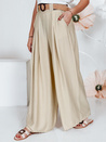 Ženske hlače MIRELOU beige Dstreet UY2716