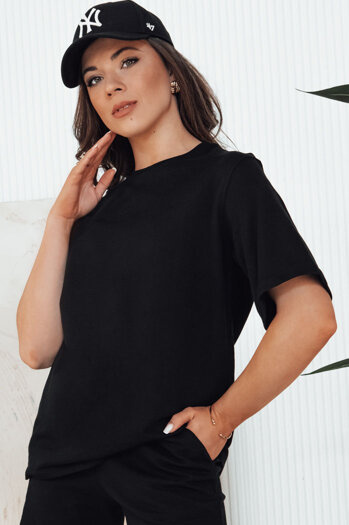 SWAN ženska majica črna Dstreet RY2537