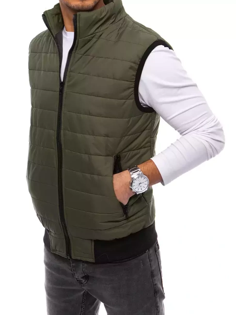 Moški brezrokavnik zelena Dstreet TX4019