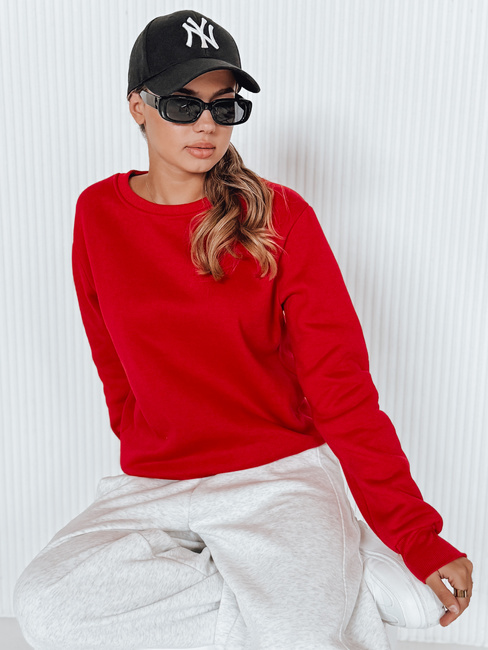 Ženska jopa brez kapuce FASHION II Barva rdeča DSTREET BY0147