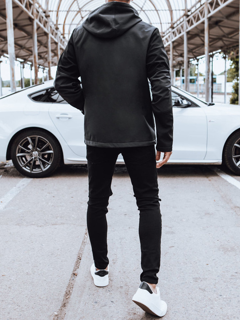 Moška softshell jakna Barva Temno siva DSTREET TX4468