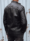 Kurtka skórzana męska czarna Dstreet TX4736