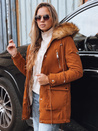 Ženska zimska jakna STELLA camel Dstreet TY3182
