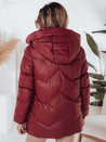 Ženska zimska jakna SALVONA rdeča prešita Dstreet TY5005