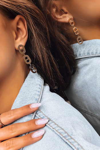 Ženske uhane NORONHA Barva zlati DSTREET JY0006