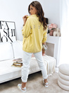 Ženska jeans jakna RECCE Barva Limona DSTREET TY3457