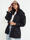 Ženska parka jakna MINESSA Barva Črna DSTREET TY4156