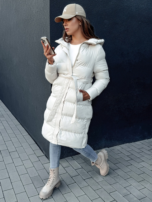 Ženski prešiti plašč GLAMMANT white Dstreet TY4353
