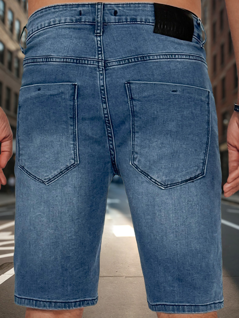 Moške kratke modre kavbojke Dstreet SX2489