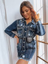 Jeans obleka KALUS Barva Modra DSTREET EY2253