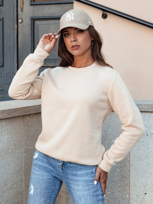 Ženska majica FASHION II beige Dstreet BY1324