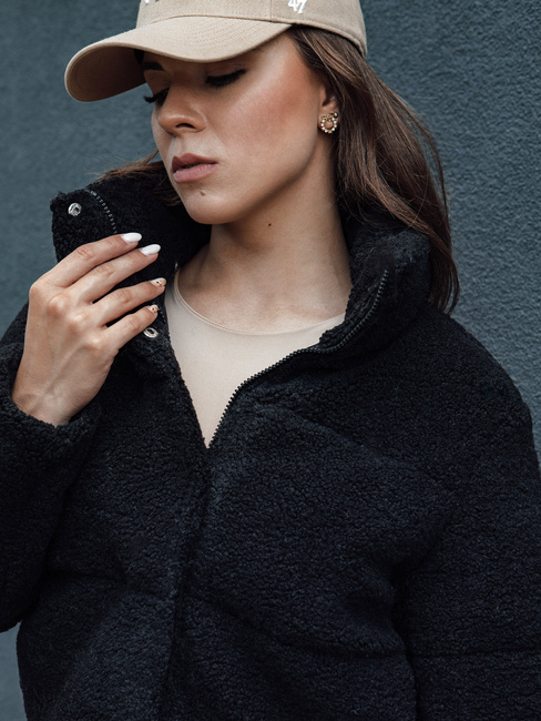 Kurtka damska krótka CELESTIAL czarna Dstreet TY4481