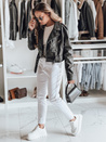 Ženske hlače iz džinsa LIKEMELOO mom fit white Dstreet UY2432