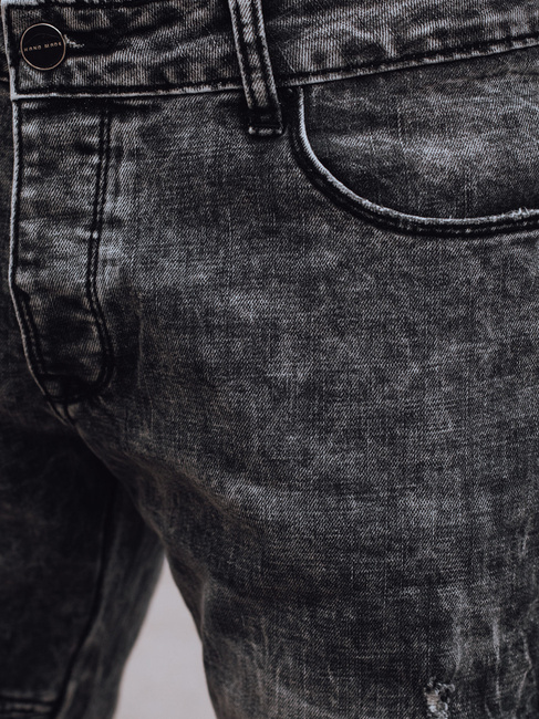 Spodnie męskie jeansowe czarne Dstreet UX4246