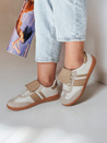 Ženske športne superge SNIKAR beige Dstreet ZY0641