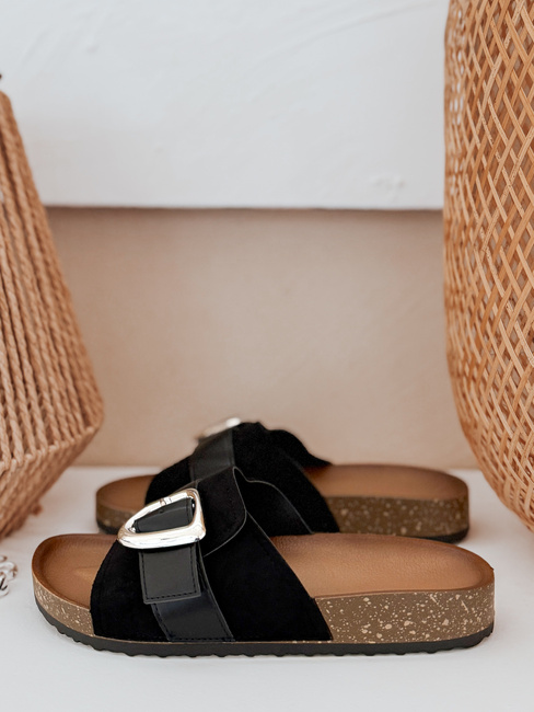 NOLVINA ženske japonke black Dstreet ZY0982