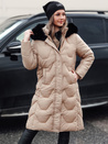 Ženska zimska jakna WINTERACT beige Dstreet TY4777