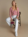 Ženski pulover RIGLA pink Dstreet MY1636