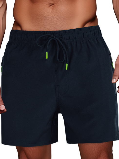 Moške kratke hlače mornarsko modre barve Dstreet SX2535