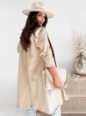 Ženski plašč HARVEST light beige Dstreet TY3883