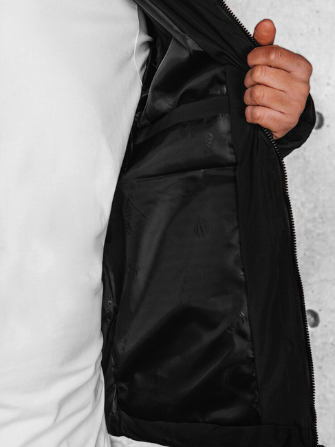 Moška zimska jakna Barva Črna DSTREET TX4644