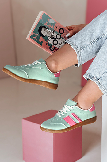 Ženske športne superge NISTI green Dstreet ZY0919