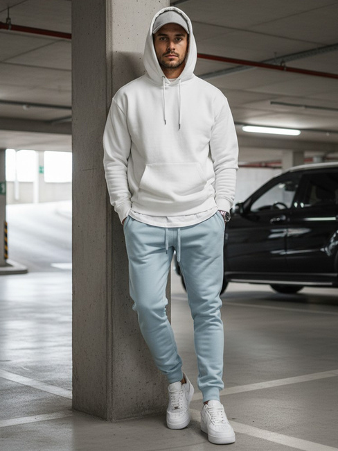 Moške spodnji deli trenirke Barva Modra DSTREET UX3450