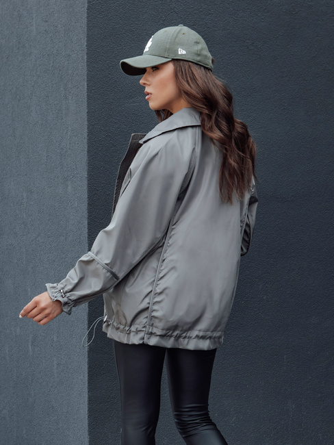 Kurtka damska ORLANDO ciemnoszara Dstreet TY4507