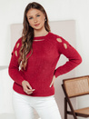 Ženski pulover SLITARIA pink Dstreet MY2411