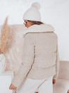 Ženska zimska bunda TRENDYGLAM beige Dstreet TY4358
