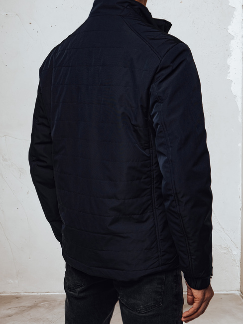 Moška prehodna jakna mornarsko modra Dstreet TX4987