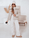 Ženska zimska bunda TRENDYGLAM beige Dstreet TY4358