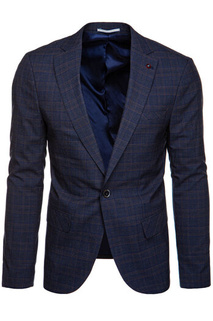 Moški blazer casual Barva Mornarica DSTREET MX0604