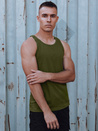 Moška zelena majica brez rokavov Dstreet RX5621