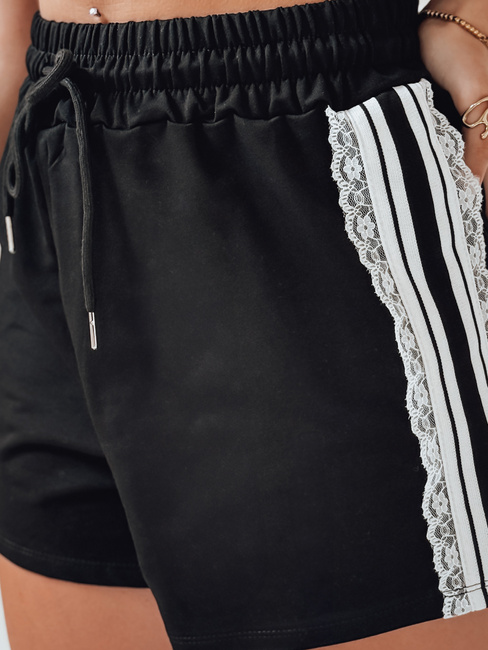 Ženski komplet trenirke LOVE SPORT black Dstreet AY1135