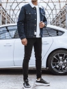 Moška jeans jakna Barva Mornarica DSTREET TX4109