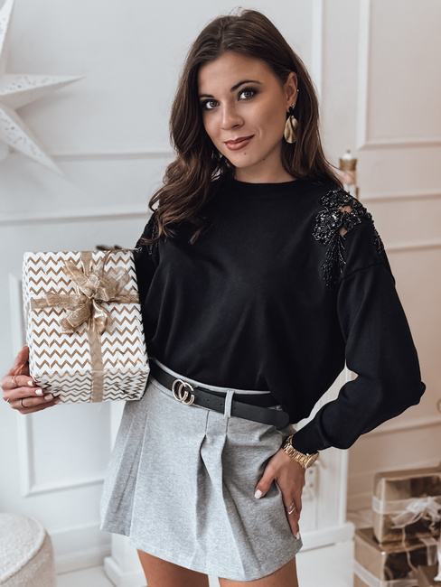 Ženski pulover ORELIS black Dstreet MY2371
