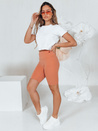 Ženske kratke hlače LOVIFIT oranžna Dstreet SY0431