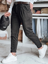 Ženske hlače s pasom MODELA black Dstreet UY2568