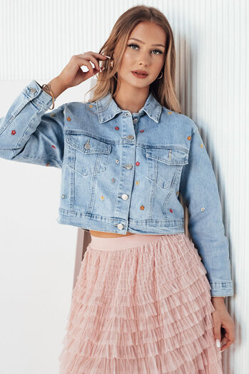 Ženska jeans jakna FINSEI blue Dstreet TY4166