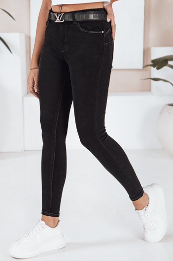 Ženske kavbojke BLACKIN skinny black Dstreet UY2221