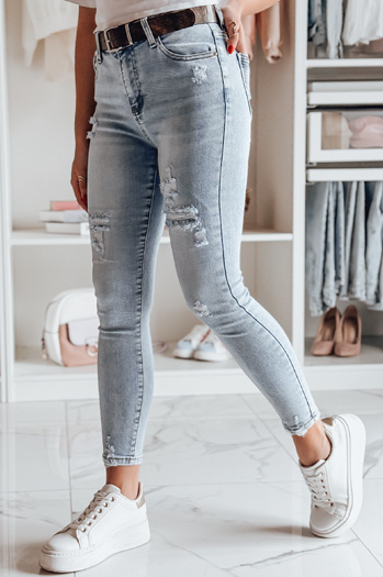 Ženske jeans hlače TAVELLIA blue Dstreet UY2705