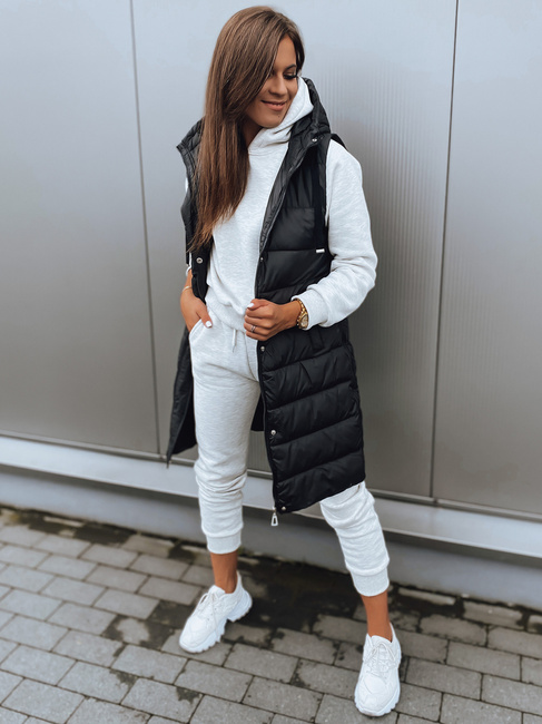 Ženski prešit telovnik KERIN Barva Črna DSTREET TY2916