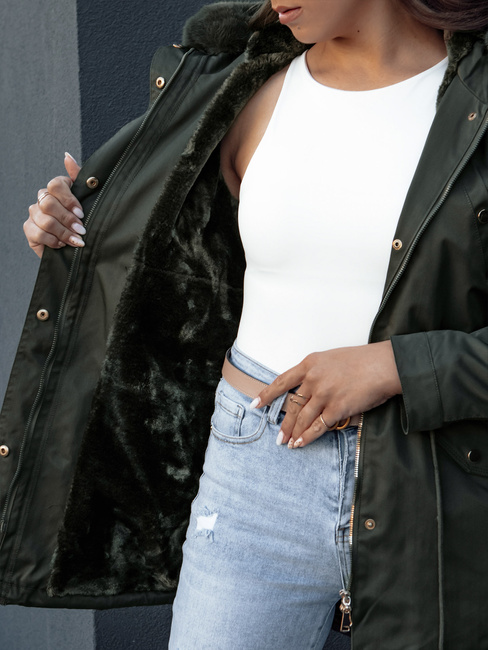 Kurtka damska ERISS zielona Dstreet TY4534