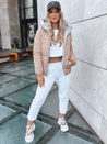 Ženska puhasta jakna VICTORIA SNUG Barva siva DSTREET TY3696