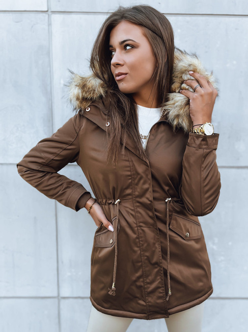 Ženska zimska jakna VIXEN Barva kavna DSTREET TY3871