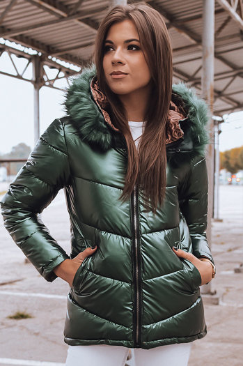 Ženska zimska jakna PAGET Barva Zelena DSTREET TY2400