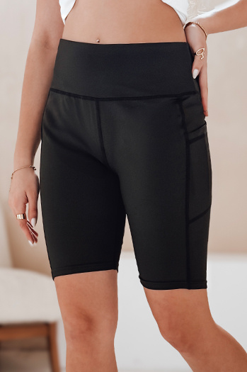 Ženske kolesarske hlače SPORT LOVER black Dstreet SY0423