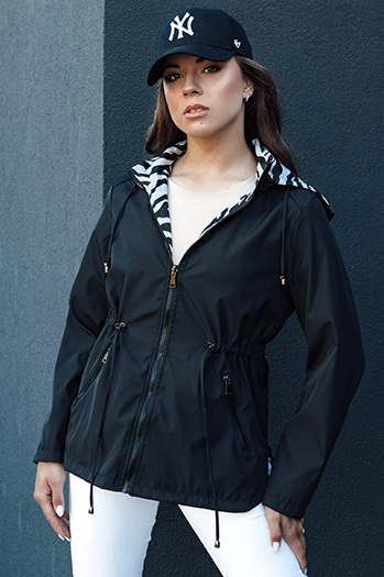 Kurtka parka damska CORMIS czarna Dstreet TY4419